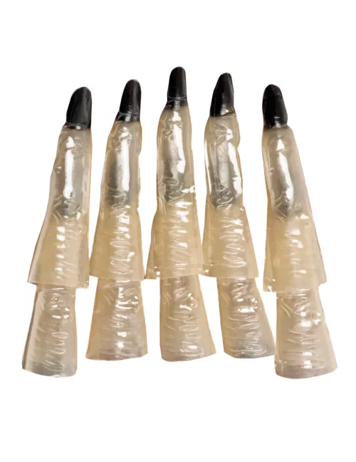 Photo du produit 10 Doigts sorcières phosphorescents Halloween