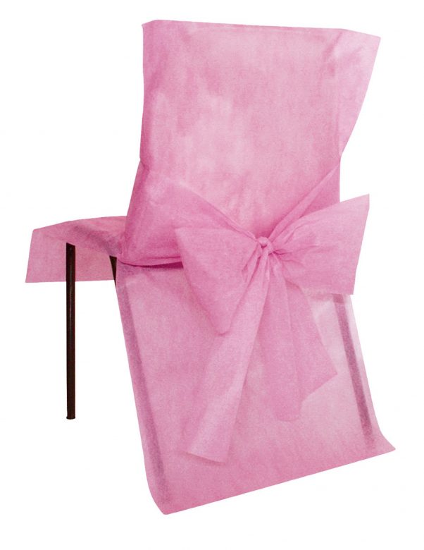 Photo du produit 10 Housses de chaise Premium rose