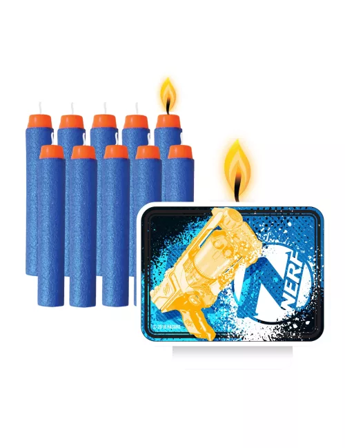 Photo du produit 11 Bougies d'anniversaires Nerf