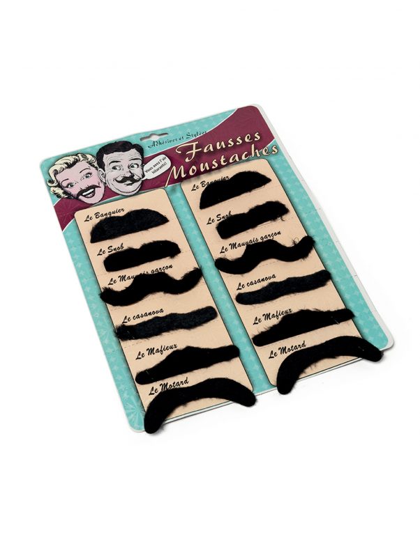 Photo du produit 12 Moustaches noires