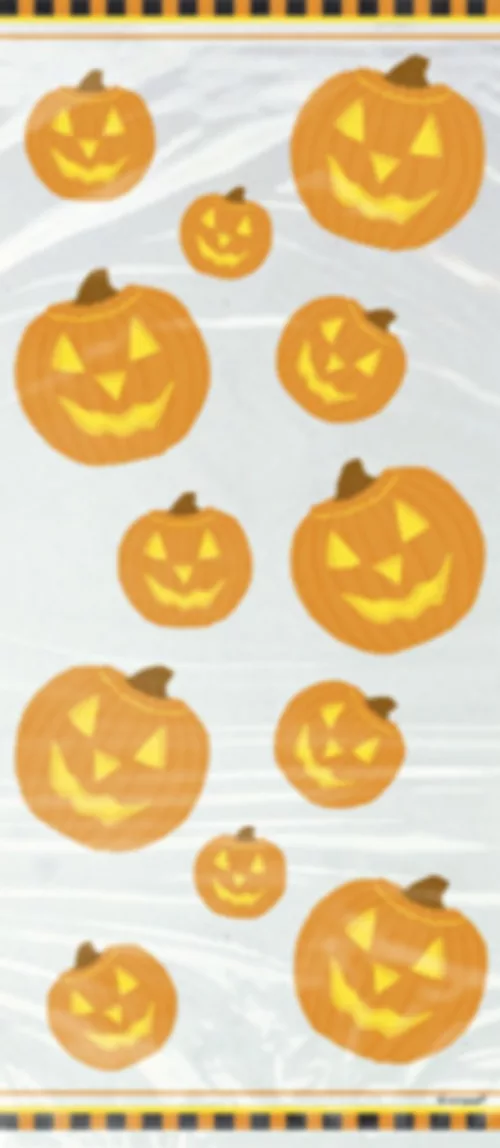 Photo du produit 20 sachets cellophane citrouille Halloween