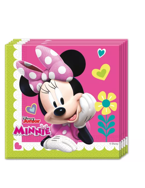 Photo du produit 20 Serviettes 33x33cm Minnie Happy