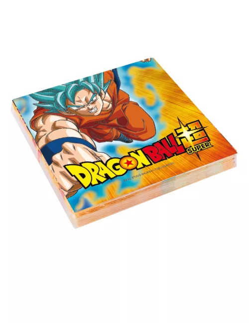 Photo du produit 20 Serviettes en papier Dragon Ball Super 33 x 33 cm