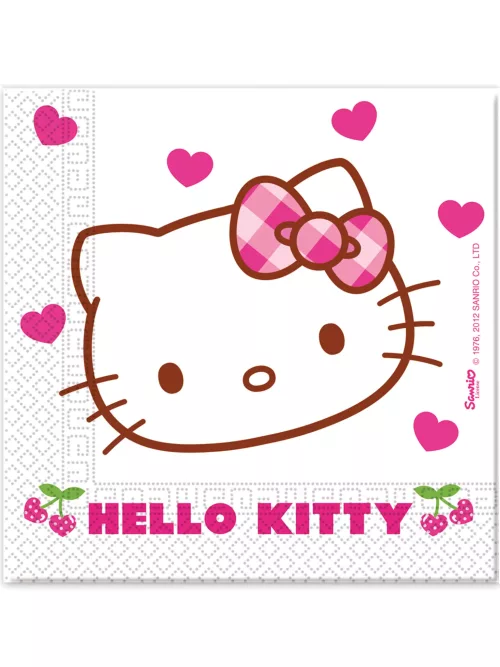 Photo du produit 20 Serviettes en papier Hello Kitty