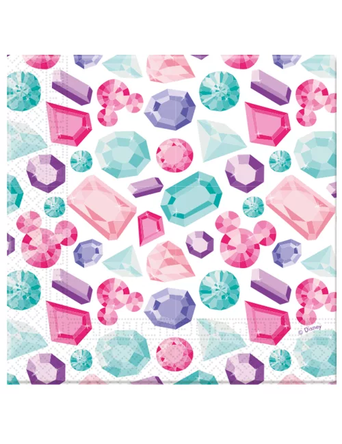 Photo du produit 20 Serviettes en papier premium Minnie 33 x 33 cm