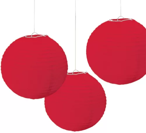 Photo du produit 3 Lanternes rouge