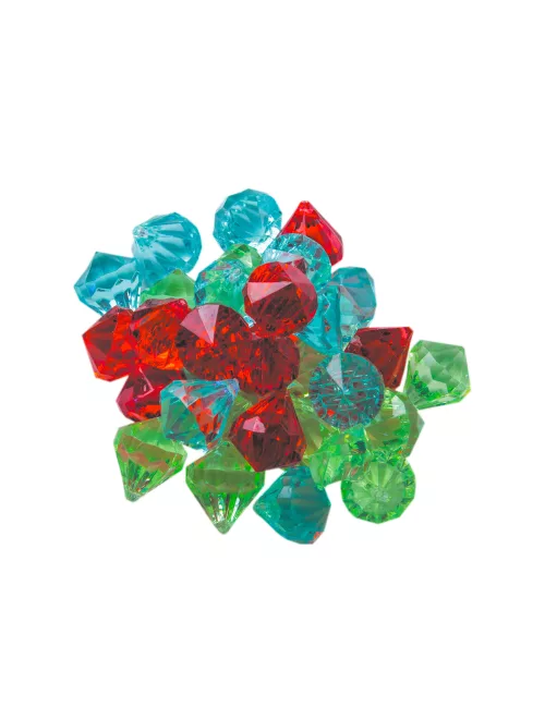 Photo du produit 30 pierres précieuses colorées