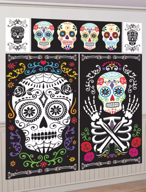 Photo du produit 5 Décorations murales Dia de los Muertos