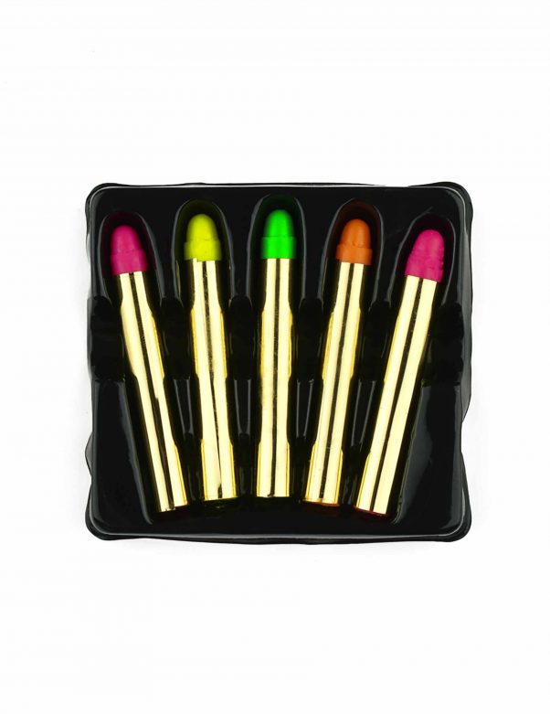 Photo du produit 5 Crayons maquillages fluo