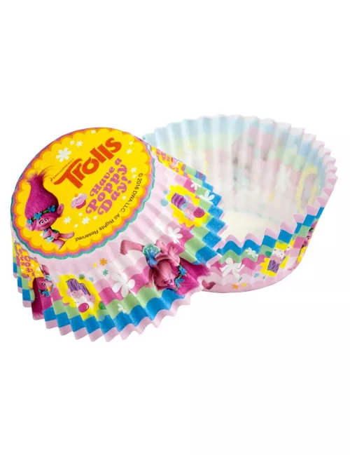 Photo du produit 50 Moules à cupcake Trolls 5 cm