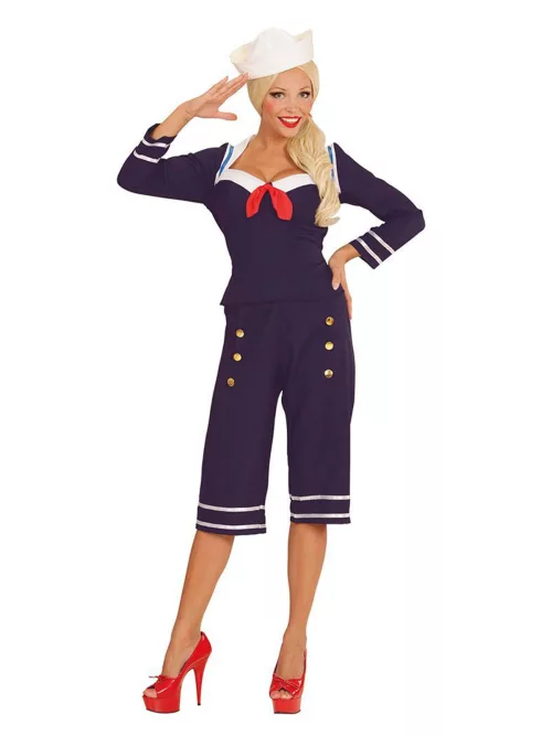 Photo du produit Déguisement marin pin up femme