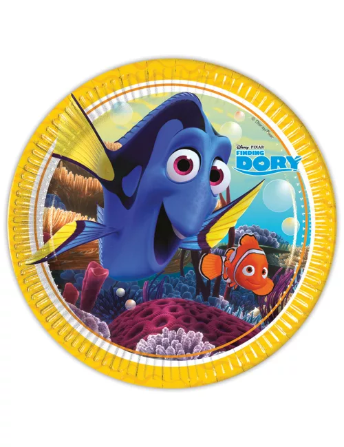 Photo du produit 8 Assiettes en carton Dory 23 cm