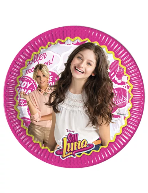 Photo du produit 8 Assiettes en carton Soy Luna 23 cm