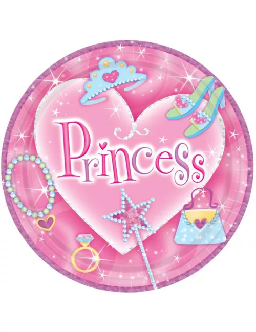Photo du produit 8 Assiettes princesse