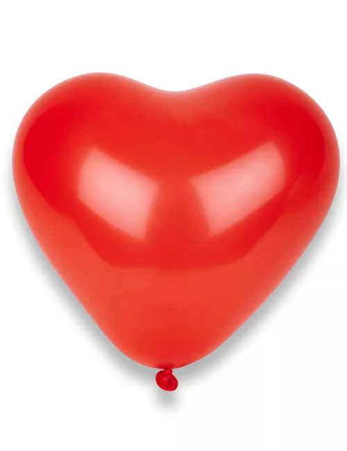 Photo du produit 8 Ballons coeurs rouges