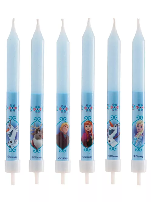 Photo du produit 8 Bougies anniversaire La Reine des Neiges