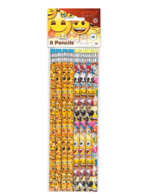 Photo du produit 8 Crayons à papier Emoji