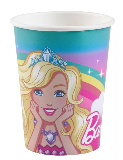 Photo du produit 8 Gobelets en carton Barbie Dreamtopia 250 ml