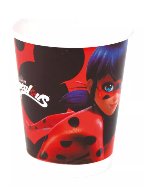 Photo du produit 8 Gobelets en carton Ladybug 220 ml