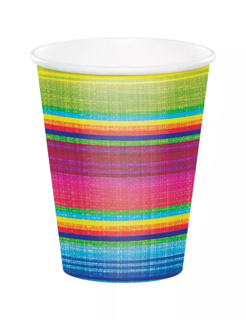 Photo du produit 8 Gobelets en carton Poncho 25 cl