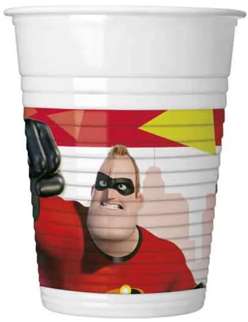 Photo du produit 8 Gobelets en plastiqueLes Indestructibles 2 200 ml