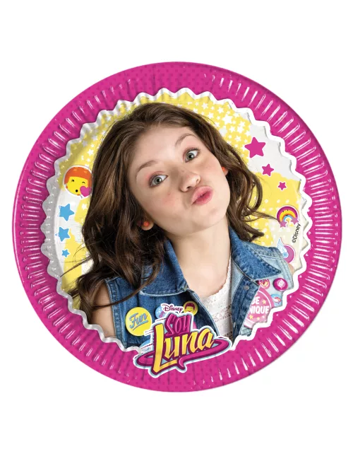 Photo du produit 8 Petites assiettes en carton Soy Luna 19.5 cm