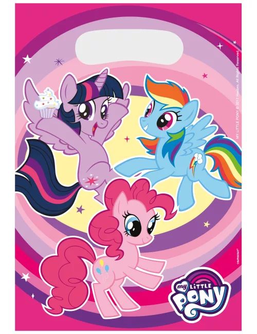 Photo du produit 8 Sacs cadeaux My Little Pony 23 x 16,5 cm