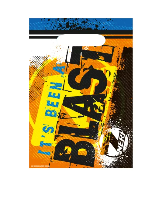 Photo du produit 8 Sacs cadeaux Nerf