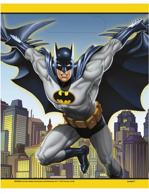 Photo du produit 8 Sacs de fête Batman 18 x 23 cm