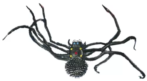 Photo du produit Araignée noire géante Halloween
