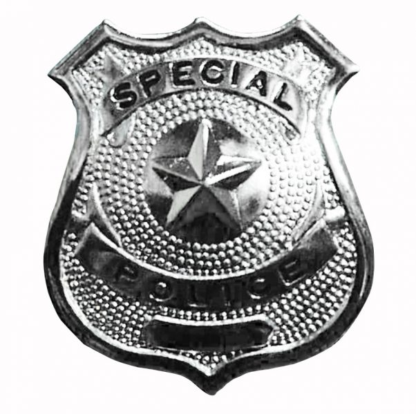 Photo du produit Badge de policier métal adulte