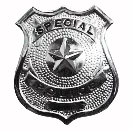 Photo du produit Badge de policier métal adulte
