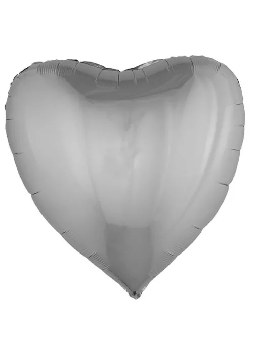 Photo du produit Ballon aluminium c?ur argenté 76 cm
