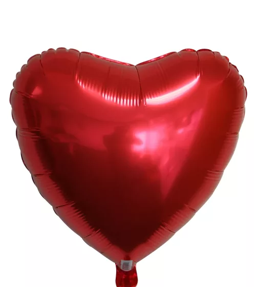 Photo du produit Ballon aluminium coeur rouge 45 cm Saint Valentin