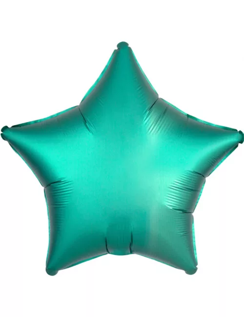 Photo du produit Ballon aluminium Etoile vert menthe 43 cm
