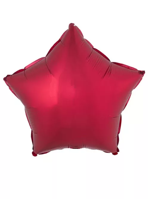 Photo du produit Ballon aluminium étoile rouge 53 x 46 cm
