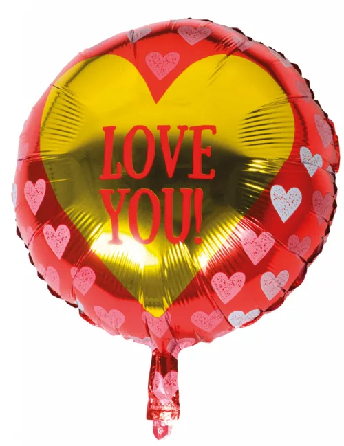 Photo du produit Ballon aluminium Love you 45 cm