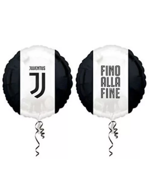 Photo du produit Ballon en aluminium Juventus noir et blanc 43 cm