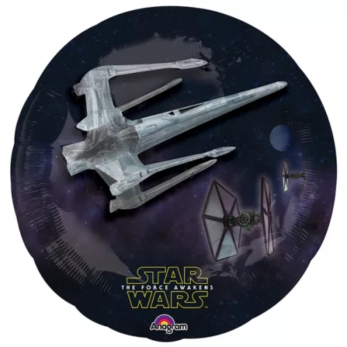 Photo du produit Ballon en aluminium Les Méchants Star Wars VII 81 x 81 cm
