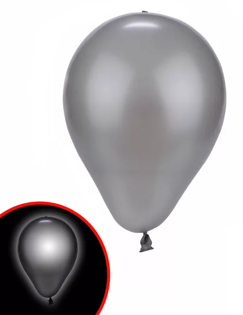 Photo du produit Ballon LED argenté Illooms®