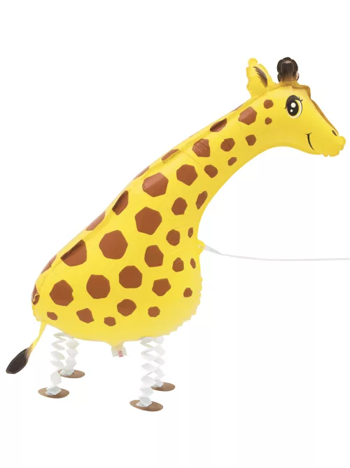 Photo du produit Ballon métallique girafe marchante 86,3 cm