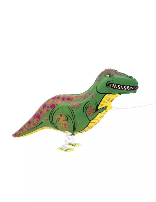 Photo du produit Ballon métallique T-Rex marchant 88,9 cm