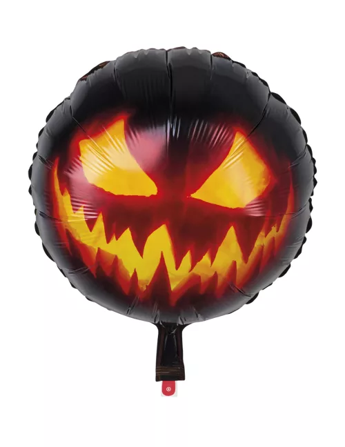 Photo du produit Ballon aluminium citrouille terrifiante 45 cm