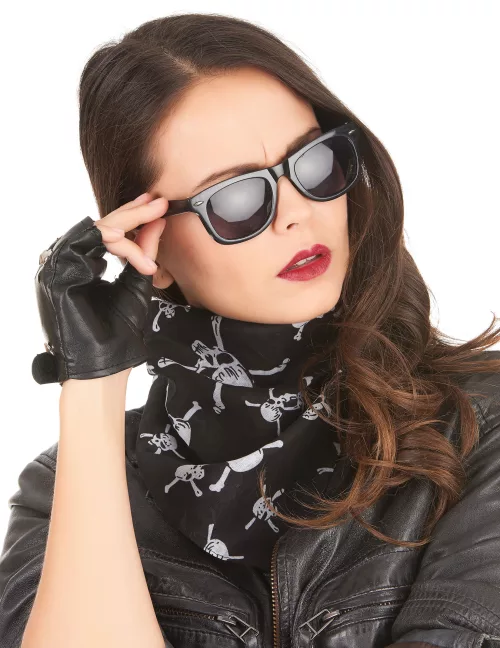 Photo du produit Bandana têtes de mort adulte