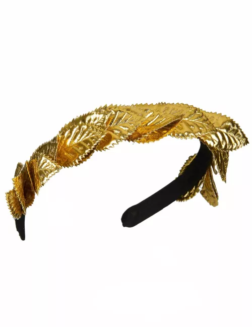 Photo du produit Bandeau couronne de laurier dorée adulte
