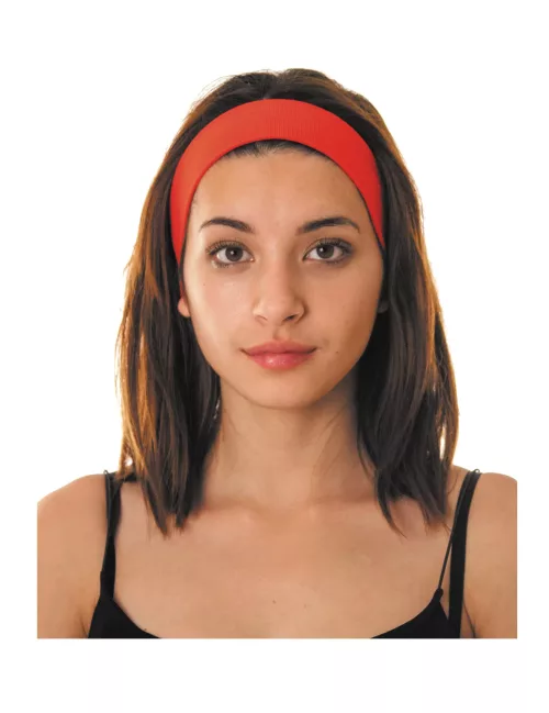 Photo du produit Bandeau rouge 80's adulte