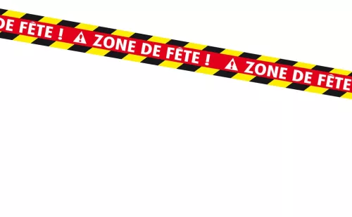 Photo du produit Banderole Zone de fête