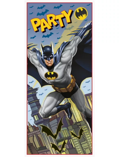 Photo du produit Décoration de porte Batman 68.5 x 152 cm
