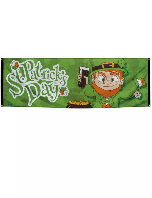 Photo du produit Bannière Saint Patrick's day 74 X 220 cm