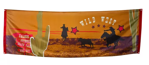 Photo du produit Bannière western